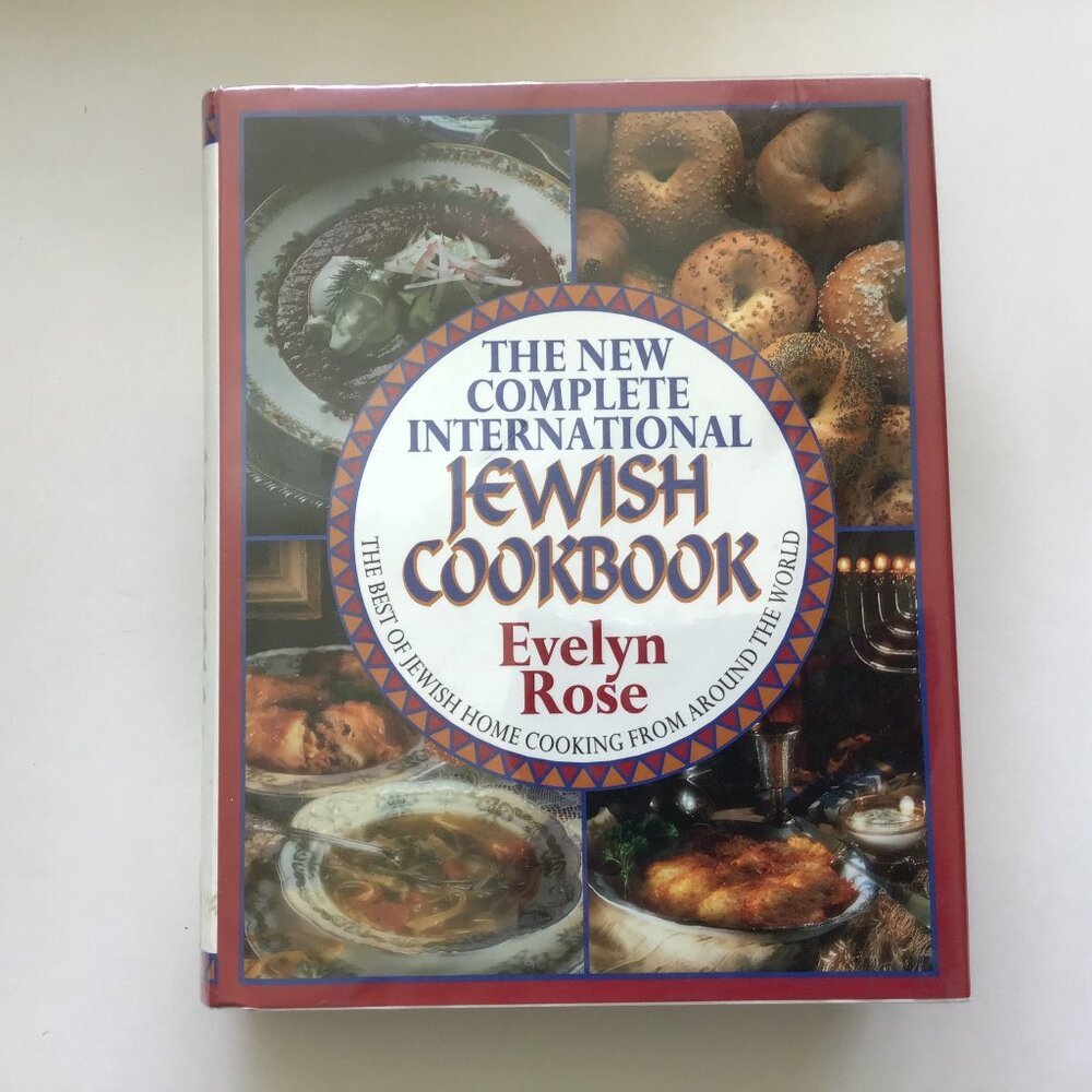 New Complete International Jewish Cookbook by Evelyn Rose Hardcover Ex Library